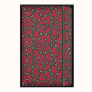 MOLESKINE ITALIAN SILK HARDCOVER LINED RULED NOTEBOOK ACID FREE 176 pg Large Red